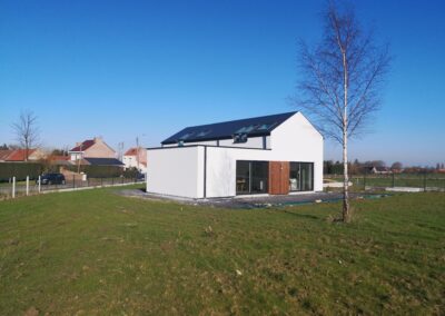 Maison unifamiliale ossature bois – Templeuve-en-Pévèle