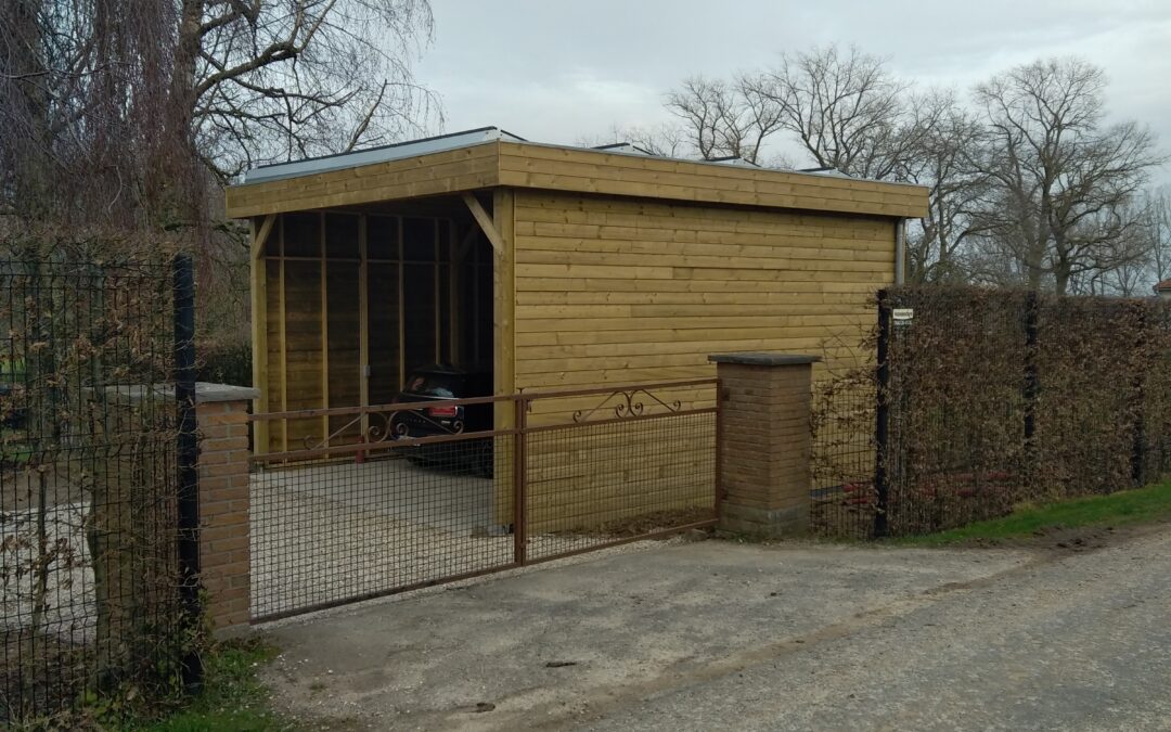 Carport camping car – Ellezelles