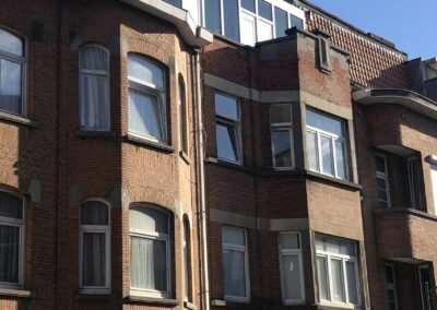 Penthouse et mur rideau – Molenbeek-Saint-Jean (Bruxelles)